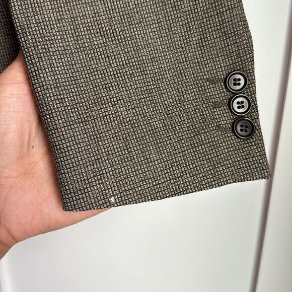 GIANFRANCO FERRE STUDIO 001 Virgin wool Brown BLAZER - 36R - Picture 2 of 6